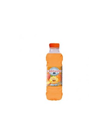 Cristaline au jus de pêche...