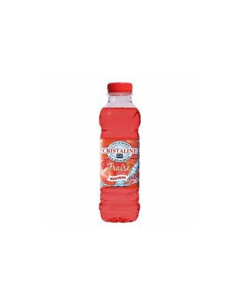 Cristaline au jus de fraise...