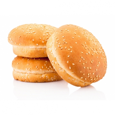 Pain hamburger avec sésame...